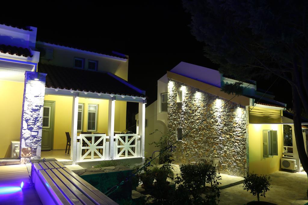 Sea Sun Aparthotel Plomari Bagian luar foto