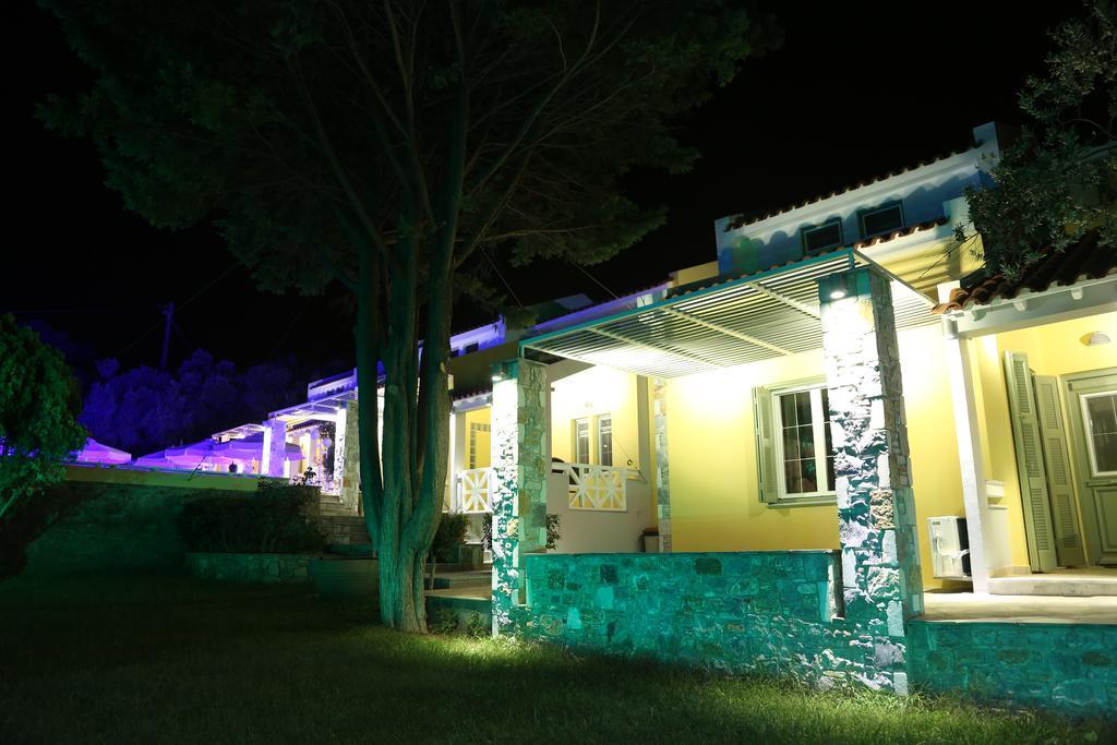 Sea Sun Aparthotel Plomari Bagian luar foto