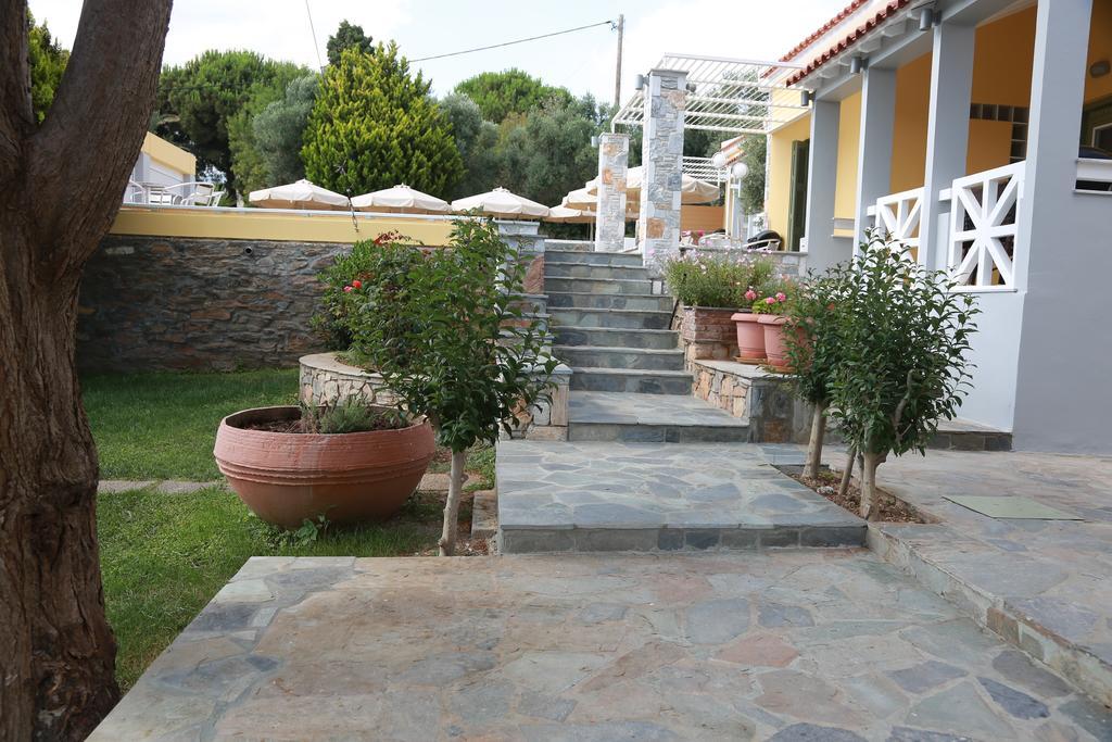 Sea Sun Aparthotel Plomari Bagian luar foto