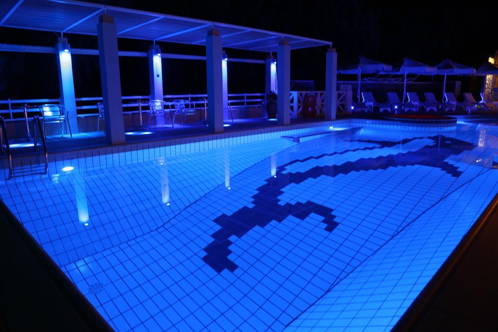 Sea Sun Aparthotel Plomari Bagian luar foto