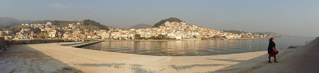 Sea Sun Aparthotel Plomari Bagian luar foto